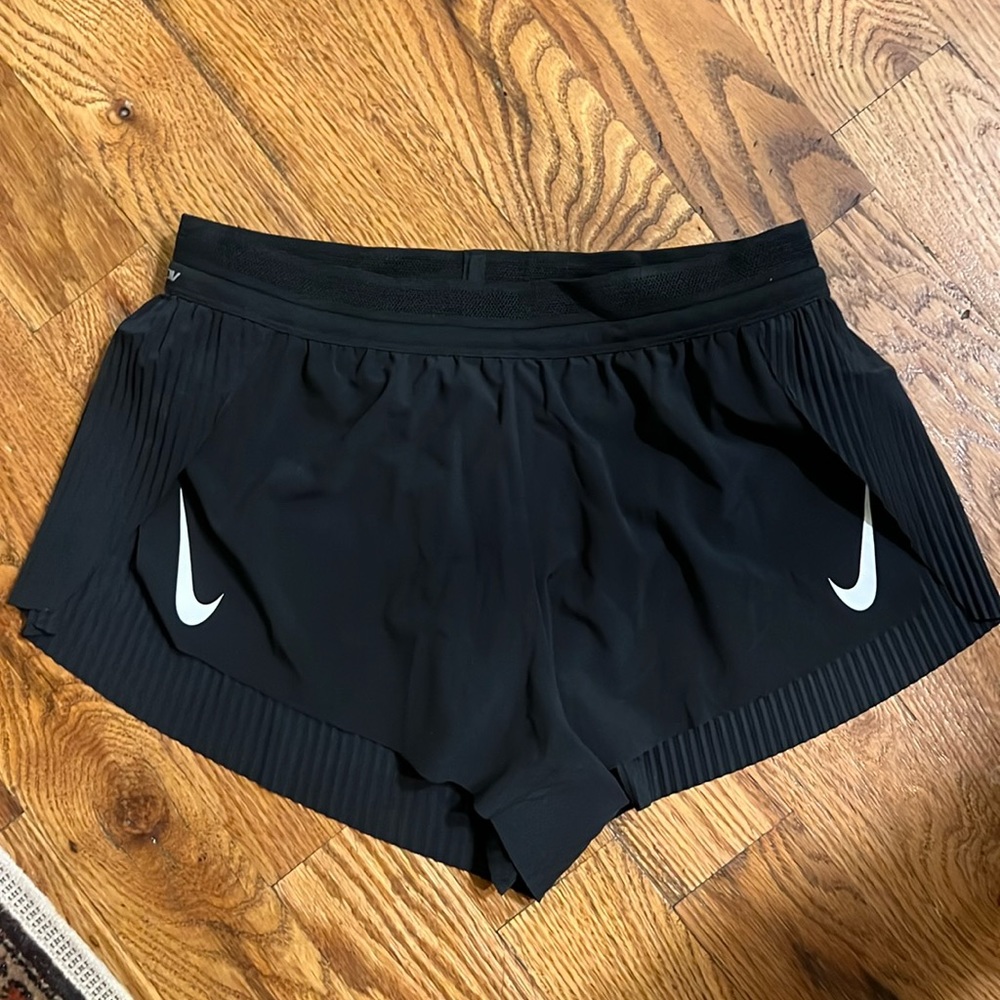 Black Nike racing shorts